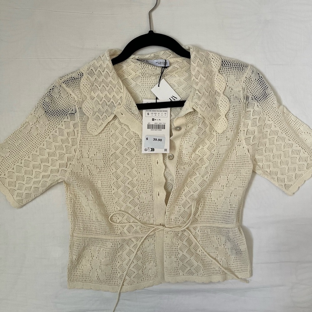 Zara knit top